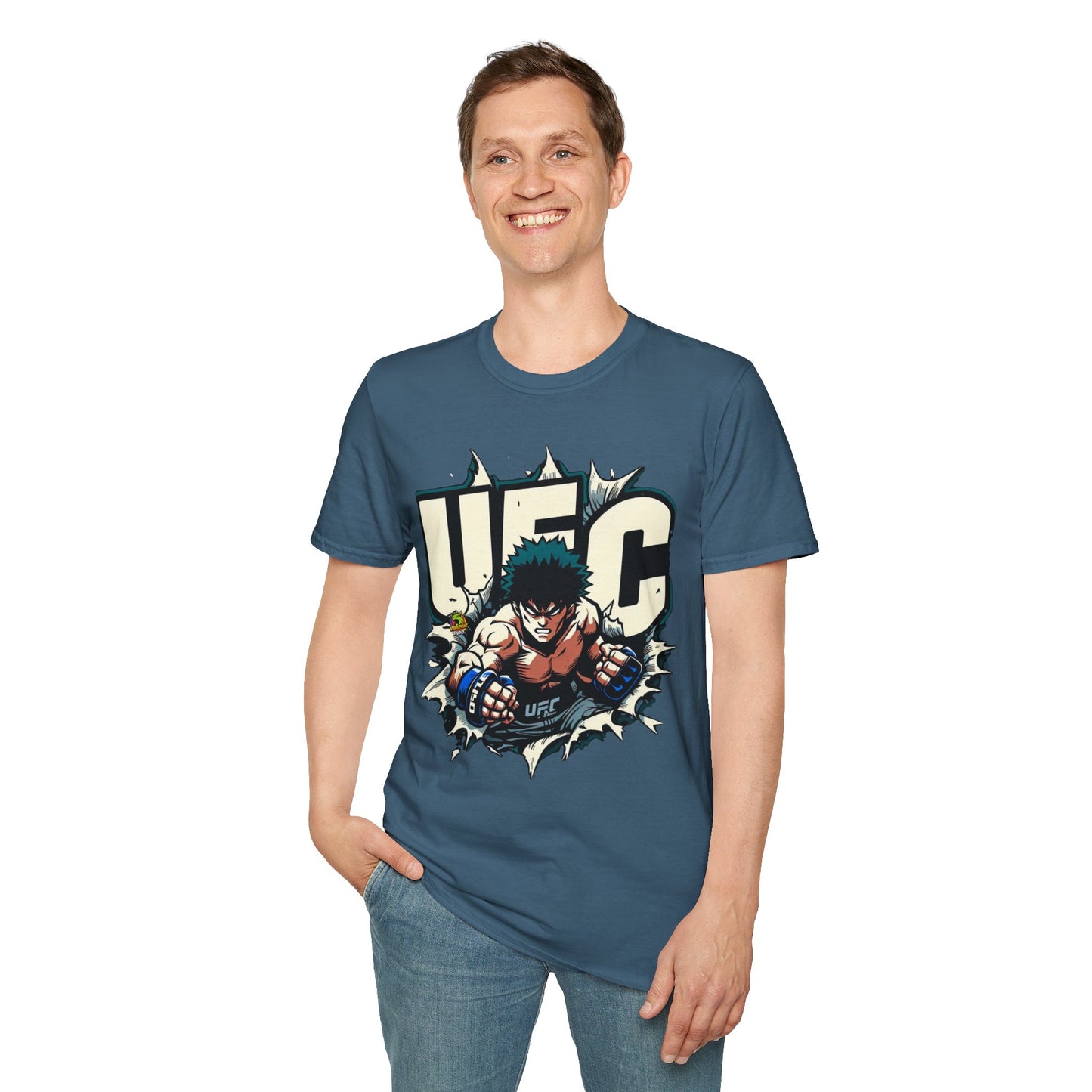 product - UFC T Shirt | Motivational Sport Tee | UFC Shirt for Gym & Anime Lovers - custom-made. limited stock. Order yours now and stand out with this exclusive piece!