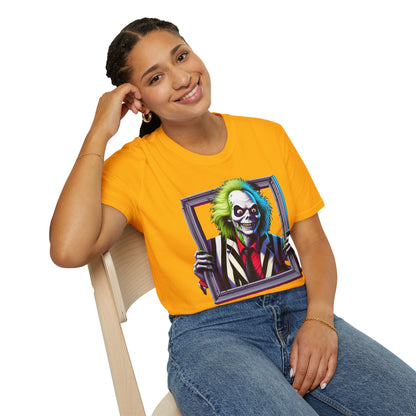 Shirt - Beetlejuice Shirt | Beetlejuice Halloween Tee | Beetlejuice Inspired Tee | Funny Beetlejuice Shirt - premium material. limited stock. Order yours now and stand out with this exclusive piece!