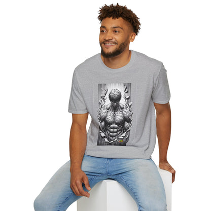 product - UFC T Shirt | Unleash Fierce Confidence | UFC Tee with Baki Anime Influence for Athletes - premium material. limited stock. Order yours now and stand out with this exclusive piece!