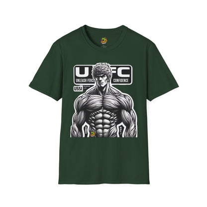 UFC T Shirt | Unleash Fierce Confidence | UFC Tee Inspired by Baki Anime T Shirt for Fitness Lovers