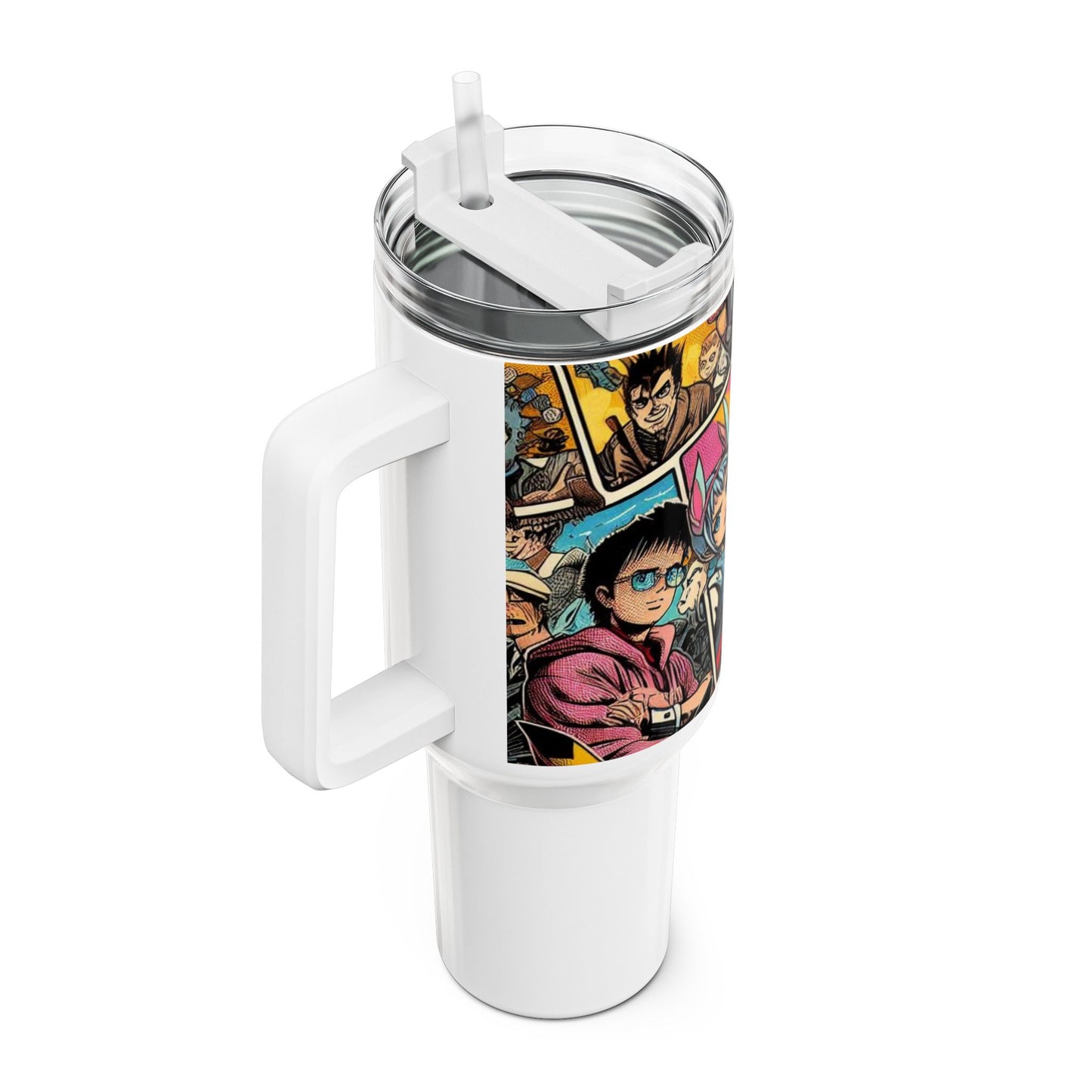 | - Stanley Tumbler | Comics and Anime Themed Tumbler for Gamers | Colorful Geek Drinkware - premium material. limited stock. Order yours now and stand out with this exclusive piece!