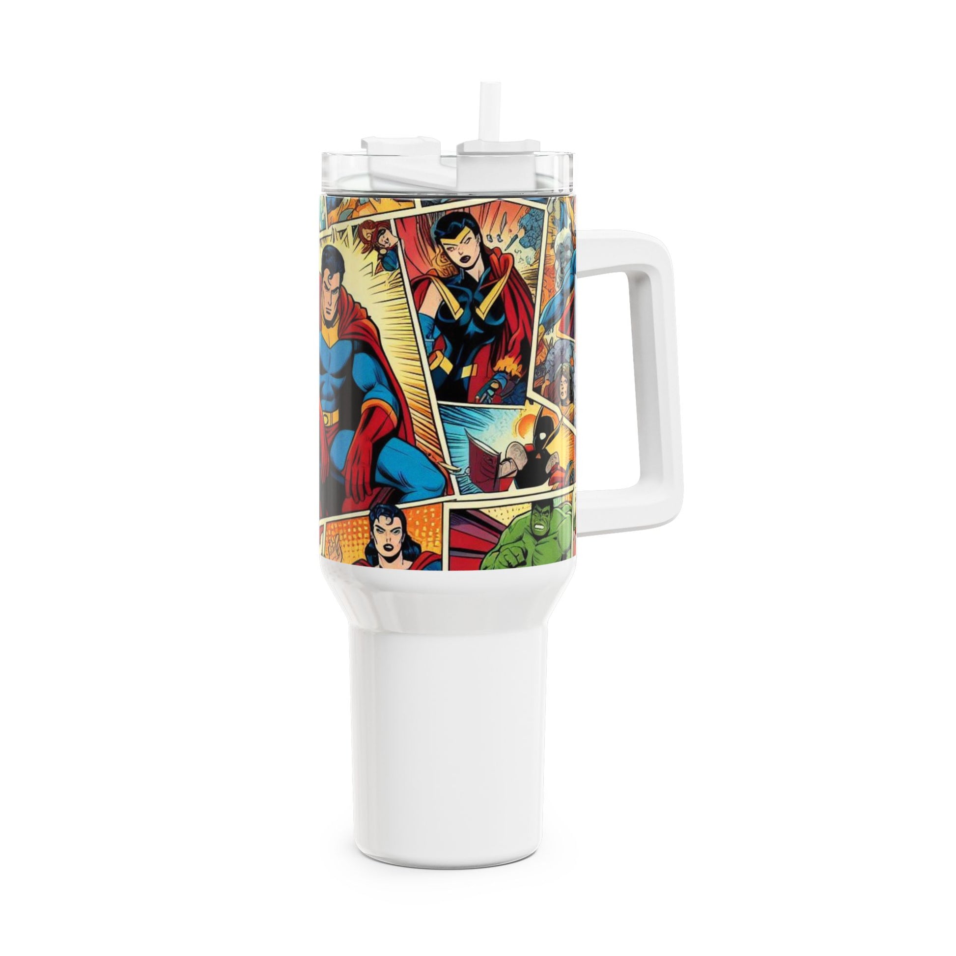 Geek - Stanley cup | Colorful Comics and Anime Geek Drinkware | Cartoon Tumbler for Fans - premium material. limited stock. Order yours now and stand out with this exclusive piece!