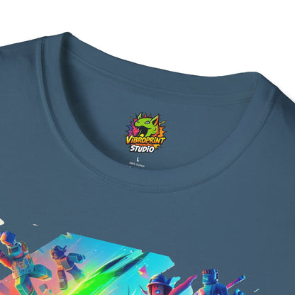 Trendy Roblox Graphic T-Shirt for Boys & Girls | Roblox Clothing for Kids | Roblox Game Inspired Tee | Roblox Gift Idea