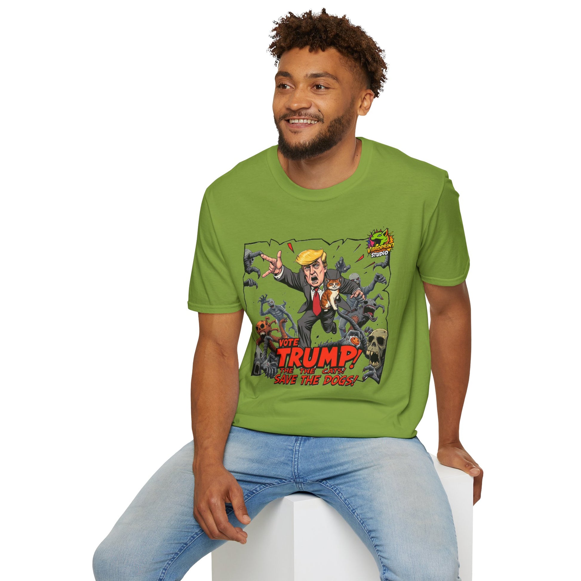 Shirt - They're Eating the Dogs Shirt | Satirical Trump Election Graphic Tee | Political Meme T-Shirt - premium material. perfect gift idea. Order yours now and stand out with this exclusive piece!