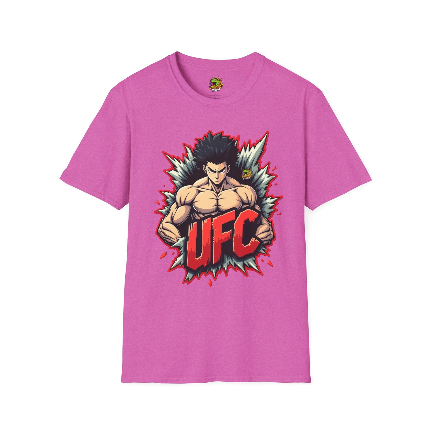 UFC - UFC T Shirt | Unleash Fierce Confidence | UFC Tee with Baki Anime Inspiration for Gym - premium material. perfect gift idea. Order yours now and stand out with this exclusive piece!