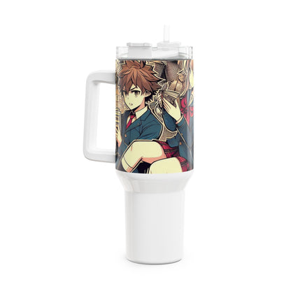 Tumbler - Stanley Tumbler | Colorful Anime Tumbler for Gamers and Geek Fans | Pop Culture Drinkware - custom-made. limited stock. Order yours now and stand out with this exclusive piece!