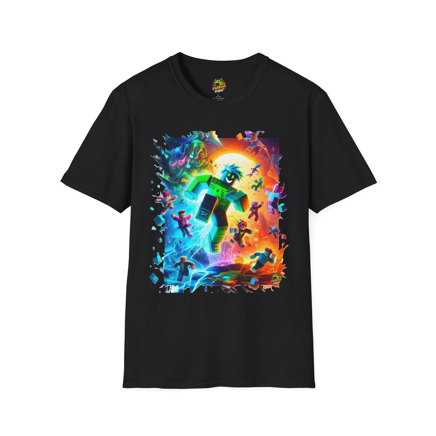 Roblox Kids T-Shirt | Trendy Roblox Avatar Graphic Tee | Roblox Clothing for Boys & Girls | Cool Roblox Gift - High Quality Image