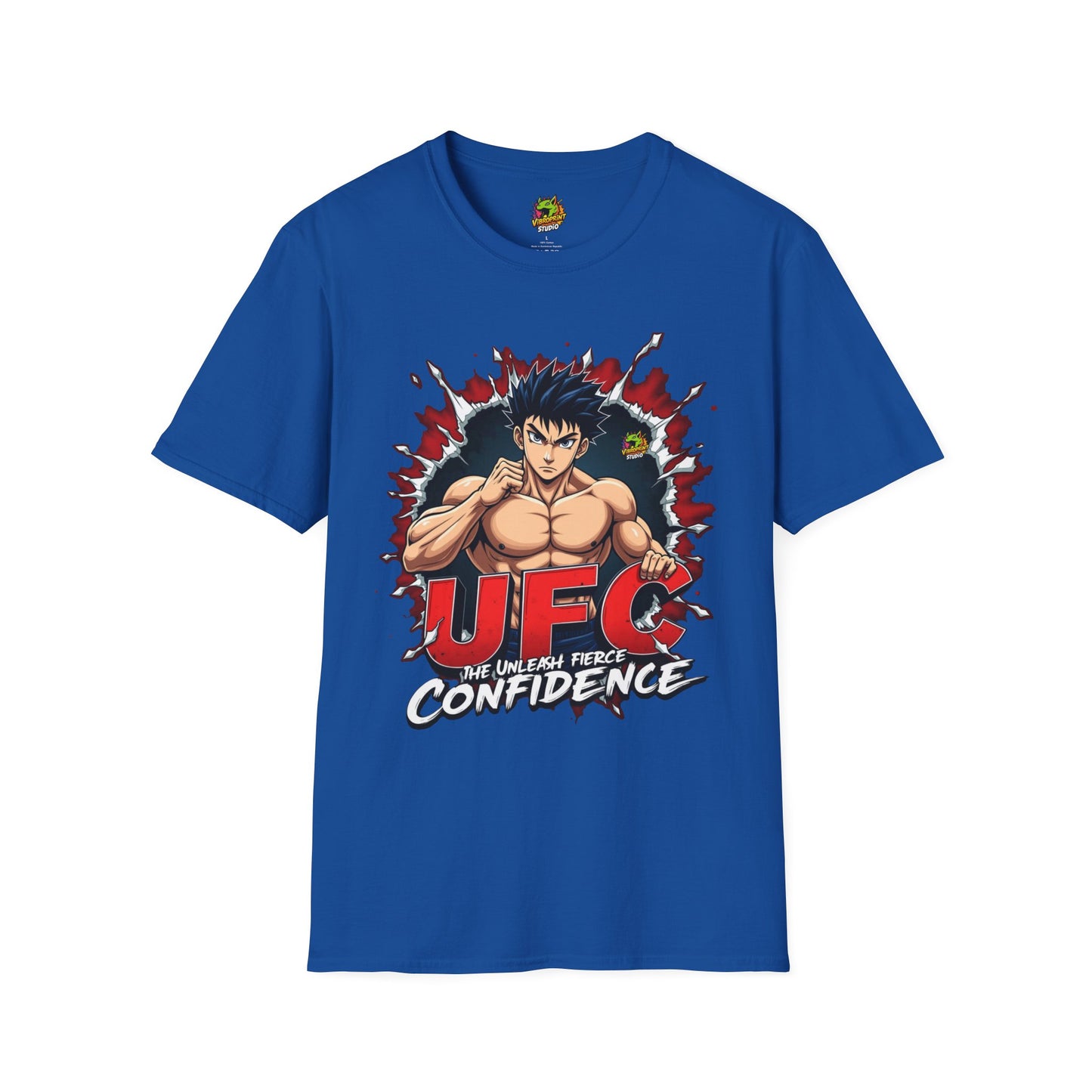 Enthusiasts - UFC T Shirt | Unleash Fierce Confidence | UFC Tee Inspired by Baki Anime for Fitness Enthusiasts - premium material. perfect gift idea. Order yours now and stand out with this exclusive piece!