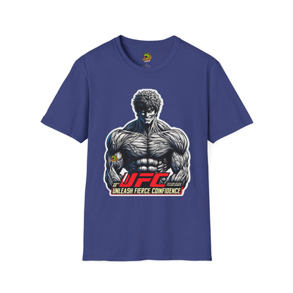 UFC - UFC T Shirt | Unleash Fierce Confidence | UFC Tee for Gym and Baki Anime Lovers - premium material. limited stock. Order yours now and stand out with this exclusive piece!