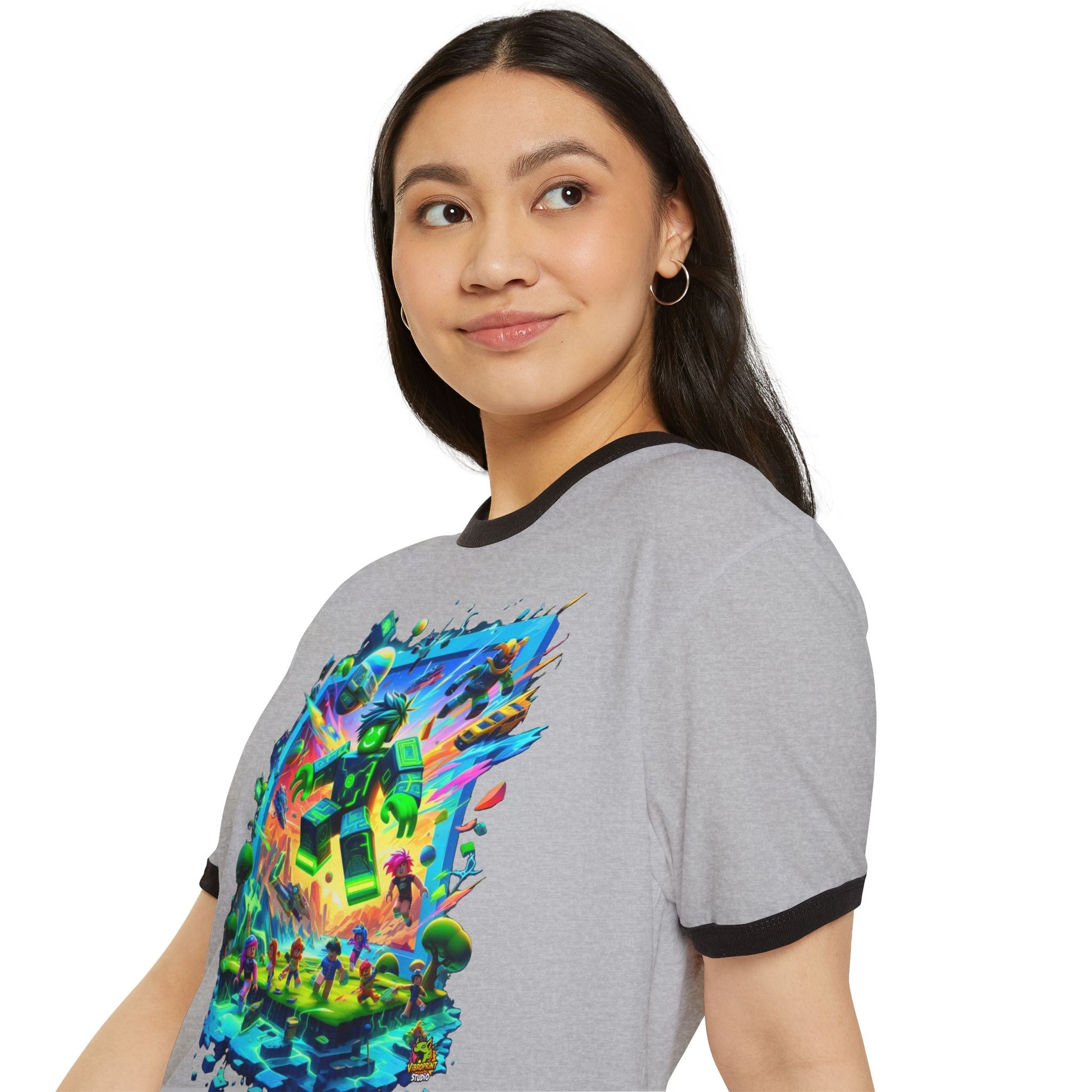 Roblox T Shirt for Fans of All Ages | Roblox Adventure Tee | Roblox Gaming Shirt - High Quality Image