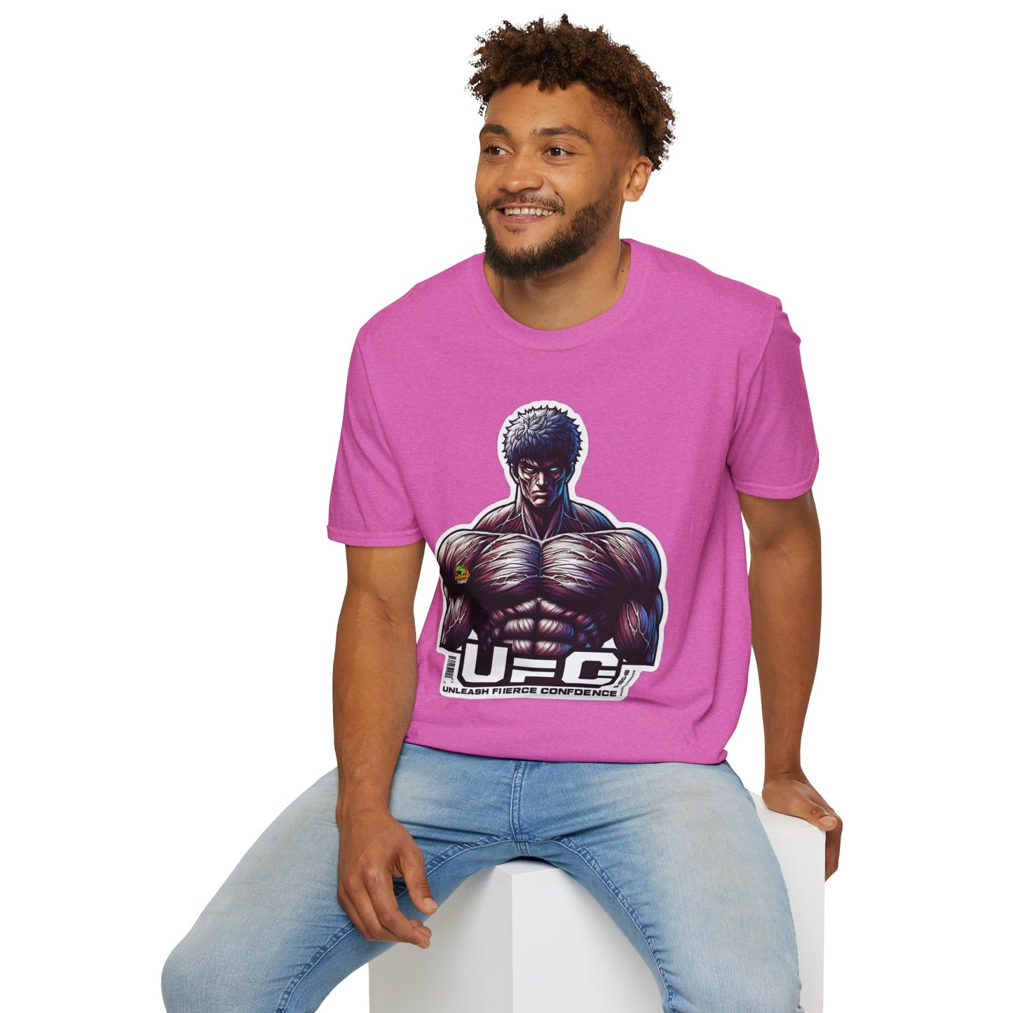 UFC T Shirt | Unleash Fierce Confidence | UFC Tee for Athletes and Baki Anime Fans