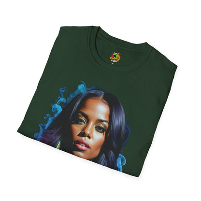 Pop - Aaliyah shirt | Tribute to a Music Legend | Honoring the Queen of Urban Pop - custom-made. limited stock. Order yours now and stand out with this exclusive piece!