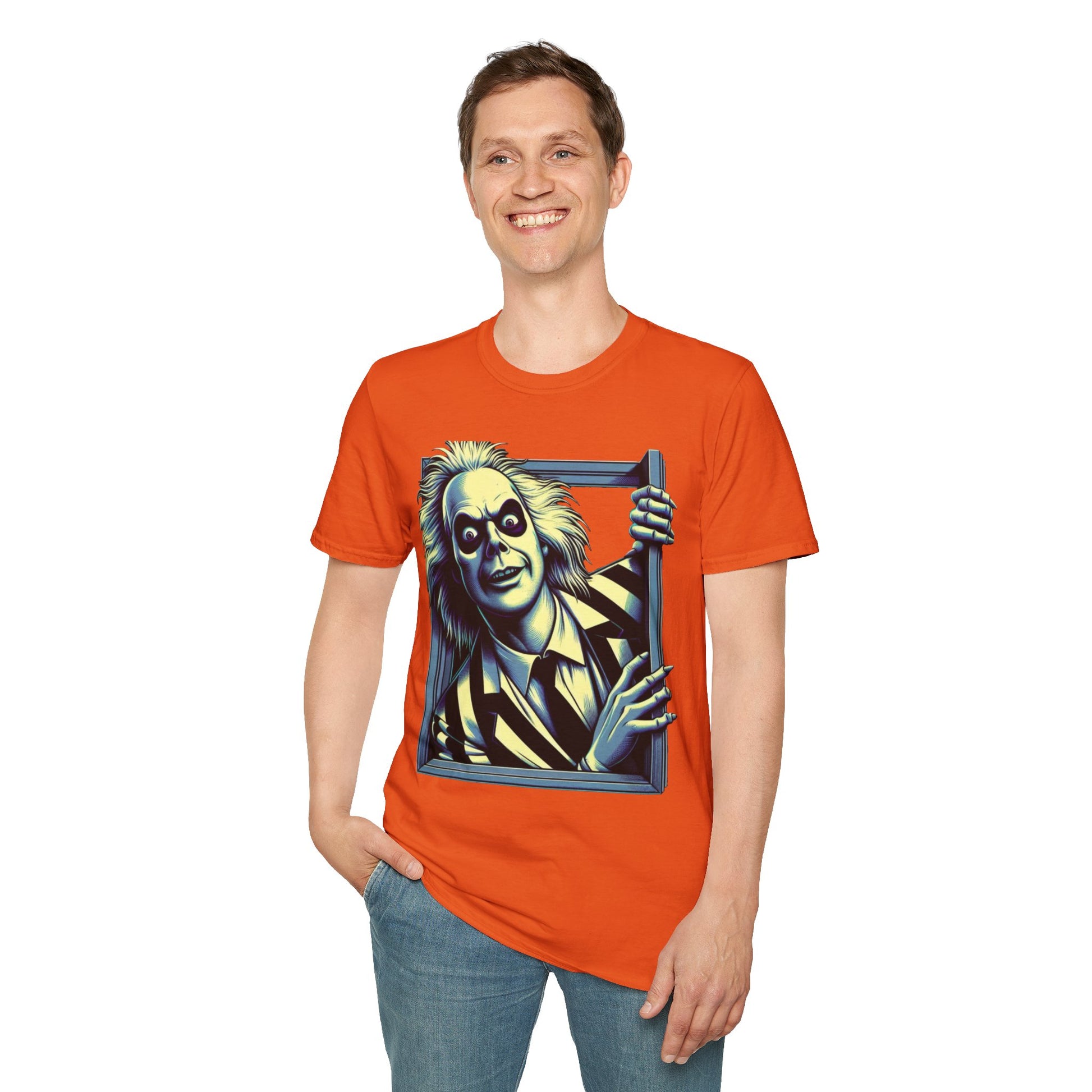 exclusive - Beetlejuice Shirt | Halloween Horror Comedy Tee | Classic Beetlejuice Graphic T-Shirt | Fun Halloween Clothing - custom-made. perfect gift idea. Order yours now and stand out with this exclusive piece!