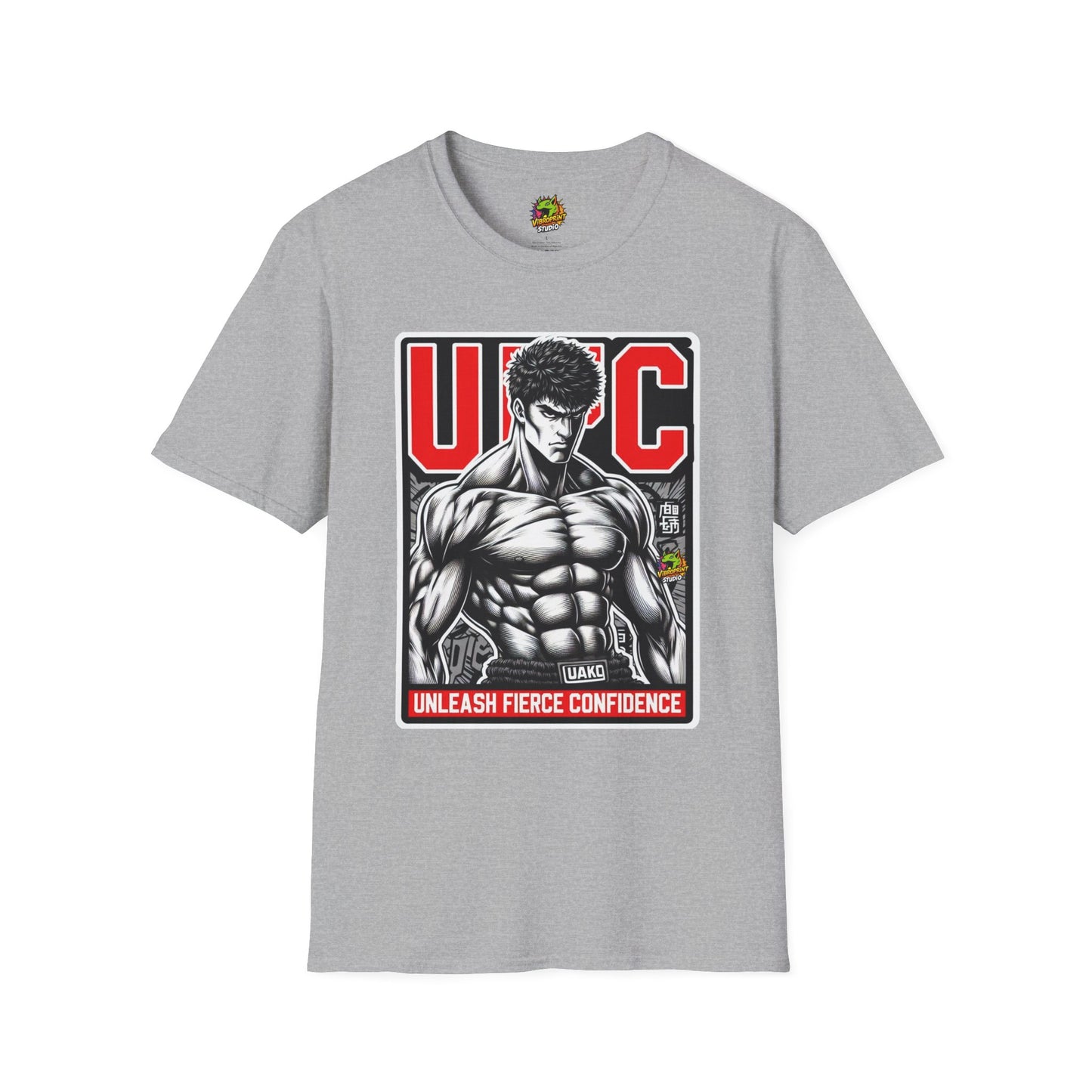 Confidence - UFC T Shirt | Unleash Fierce Confidence | UFC Tee Inspired by Baki Anime T Shirt - premium material. perfect gift idea. Order yours now and stand out with this exclusive piece!