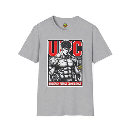 Confidence - UFC T Shirt | Unleash Fierce Confidence | UFC Tee Inspired by Baki Anime T Shirt - premium material. perfect gift idea. Order yours now and stand out with this exclusive piece!