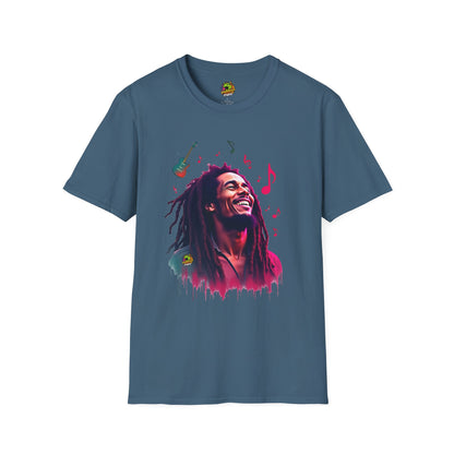 Revolution - Bob Marley T-Shirt - Vibrant Rasta Revolution - premium material. perfect gift idea. Order yours now and stand out with this exclusive piece!