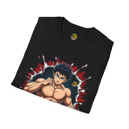 Anime - UFC T Shirt | Unleash Fierce Confidence | UFC Tee Inspired by Baki Anime for Fitness Enthusiasts - premium material. limited stock. Order yours now and stand out with this exclusive piece!