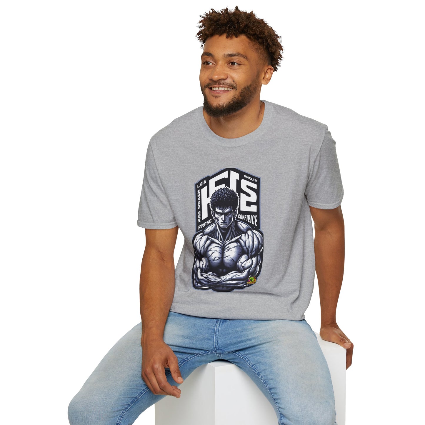 Michael Myers inspired design - UFC T Shirt | Unleash Fierce Confidence | UFC Tee with Baki Anime Influence for Gym Enthusiasts - spooky season. premium horror movie t-shirt for spooky occasions. Order yours now and stand out with this exclusive piece!