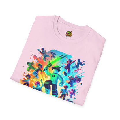 Trendy Roblox Graphic T-Shirt for Boys & Girls | Roblox Clothing for Kids | Roblox Game Inspired Tee | Roblox Gift Idea