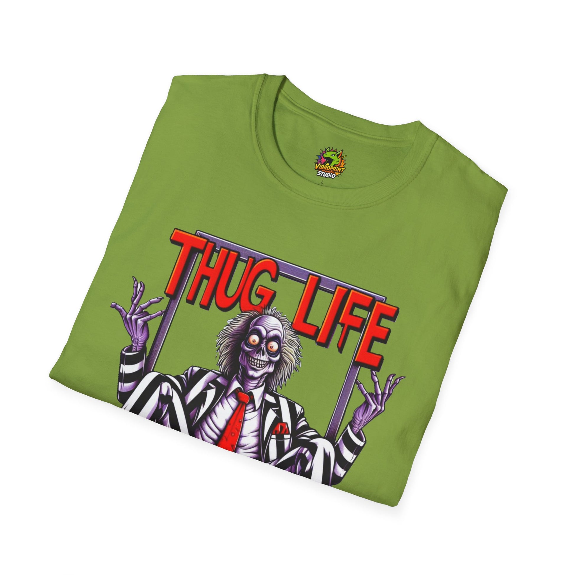 exclusive - Beetlejuice Shirt | Funny Thug Life Graphic T-Shirt | Halloween Beetlejuice Tee - custom-made. limited stock. Order yours now and stand out with this exclusive piece!