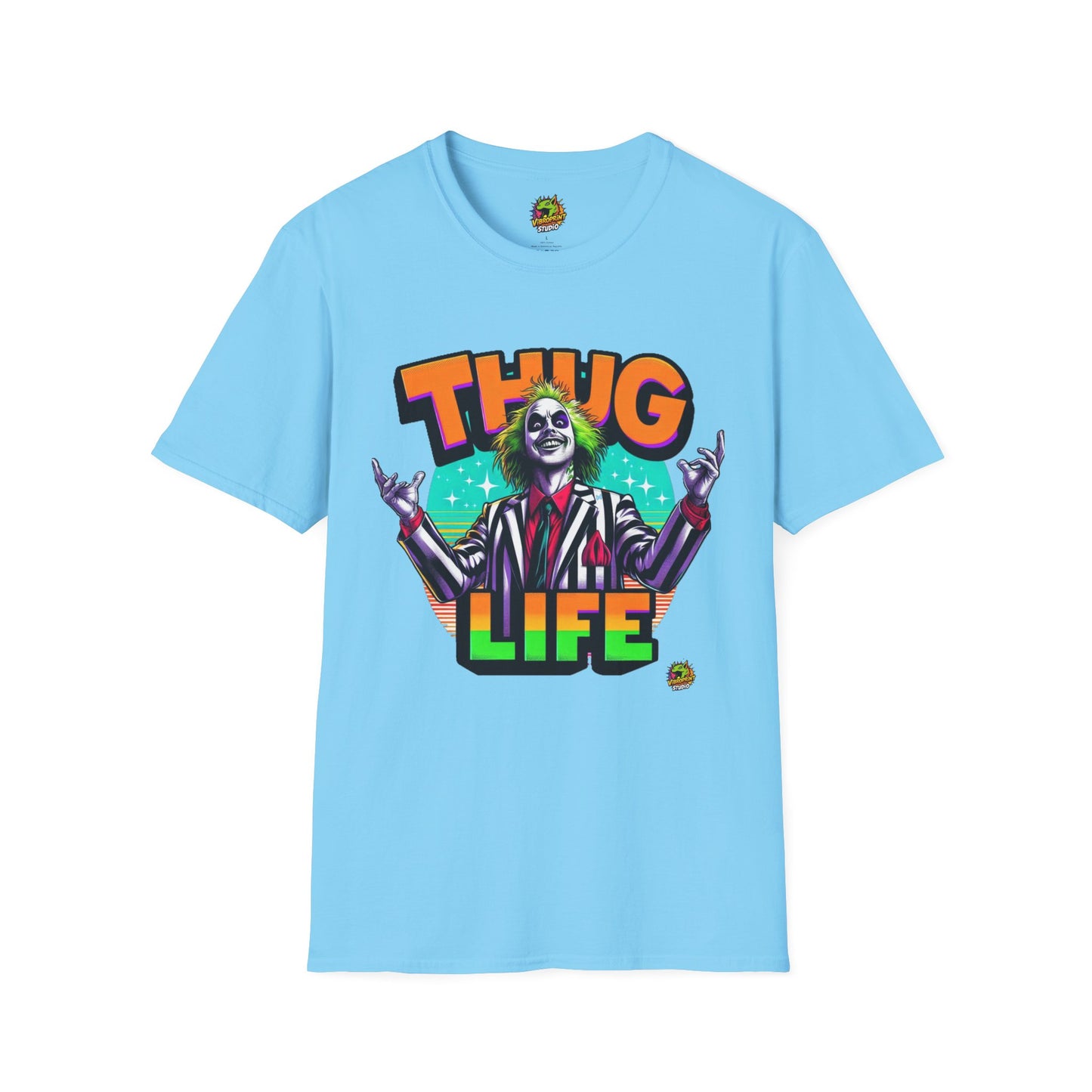 Halloween - Beetlejuice Shirt | Spooky Thug Life Tee | Halloween Beetlejuice Graphic Shirt Women - premium material. perfect gift idea. Order yours now and stand out with this exclusive piece!