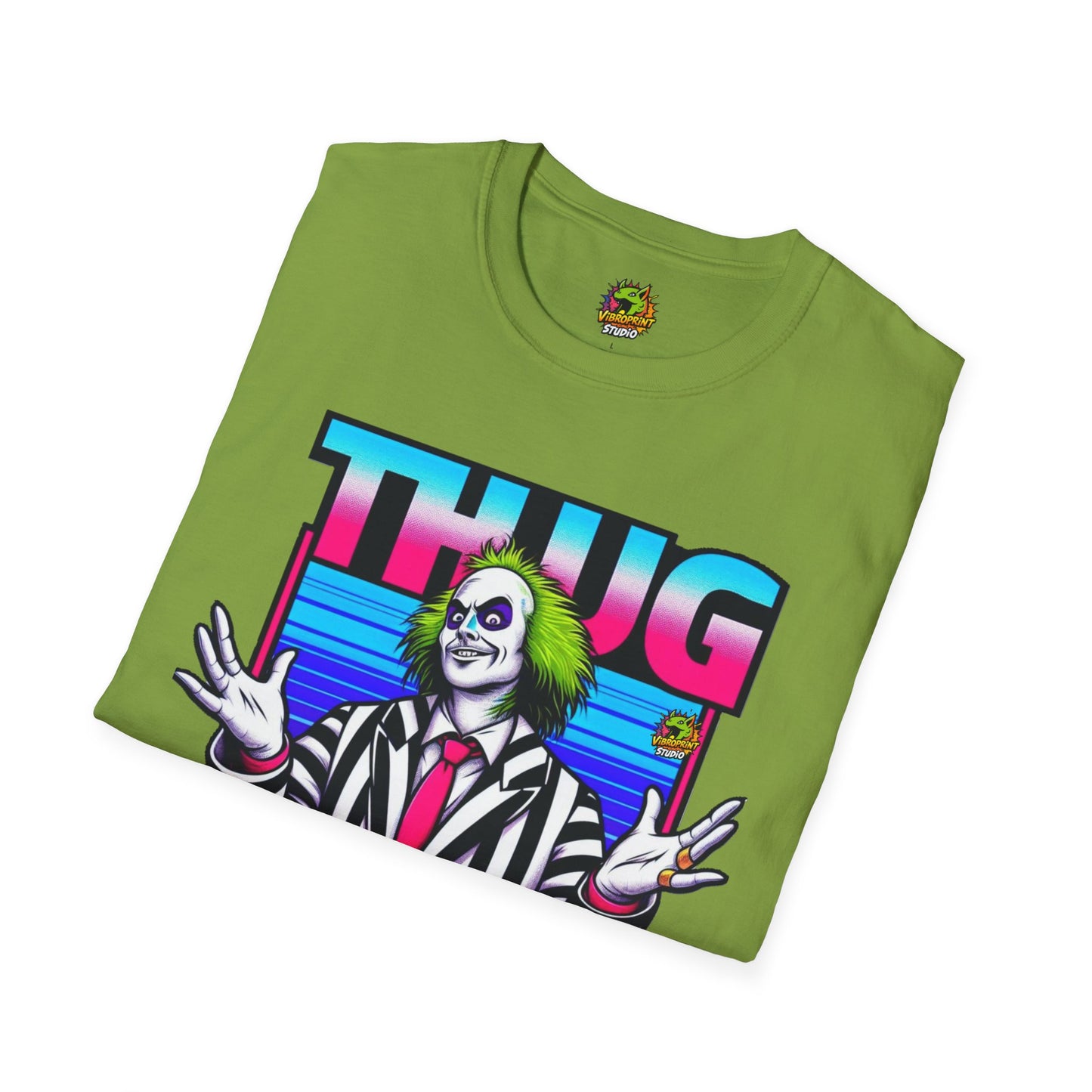 | - Beetlejuice Shirt | Spooky Thug Life Tee | Halloween Beetlejuice Graphic Shirt for Men & Women - premium material. perfect gift idea. Order yours now and stand out with this exclusive piece!