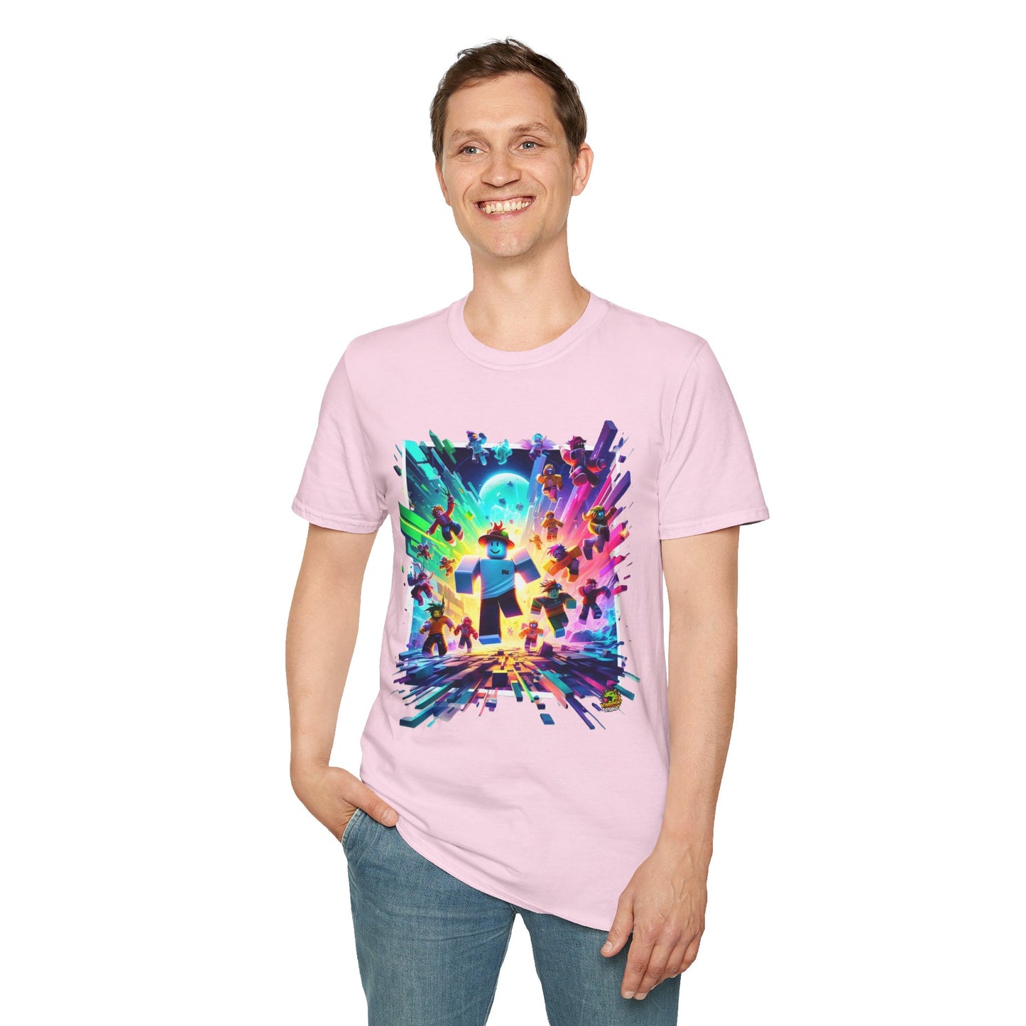 Cool Roblox Adventure Tee for Kids | Roblox Graphic T-Shirt | Roblox Clothing for Boys & Girls | Fun Gift for Roblox Fans