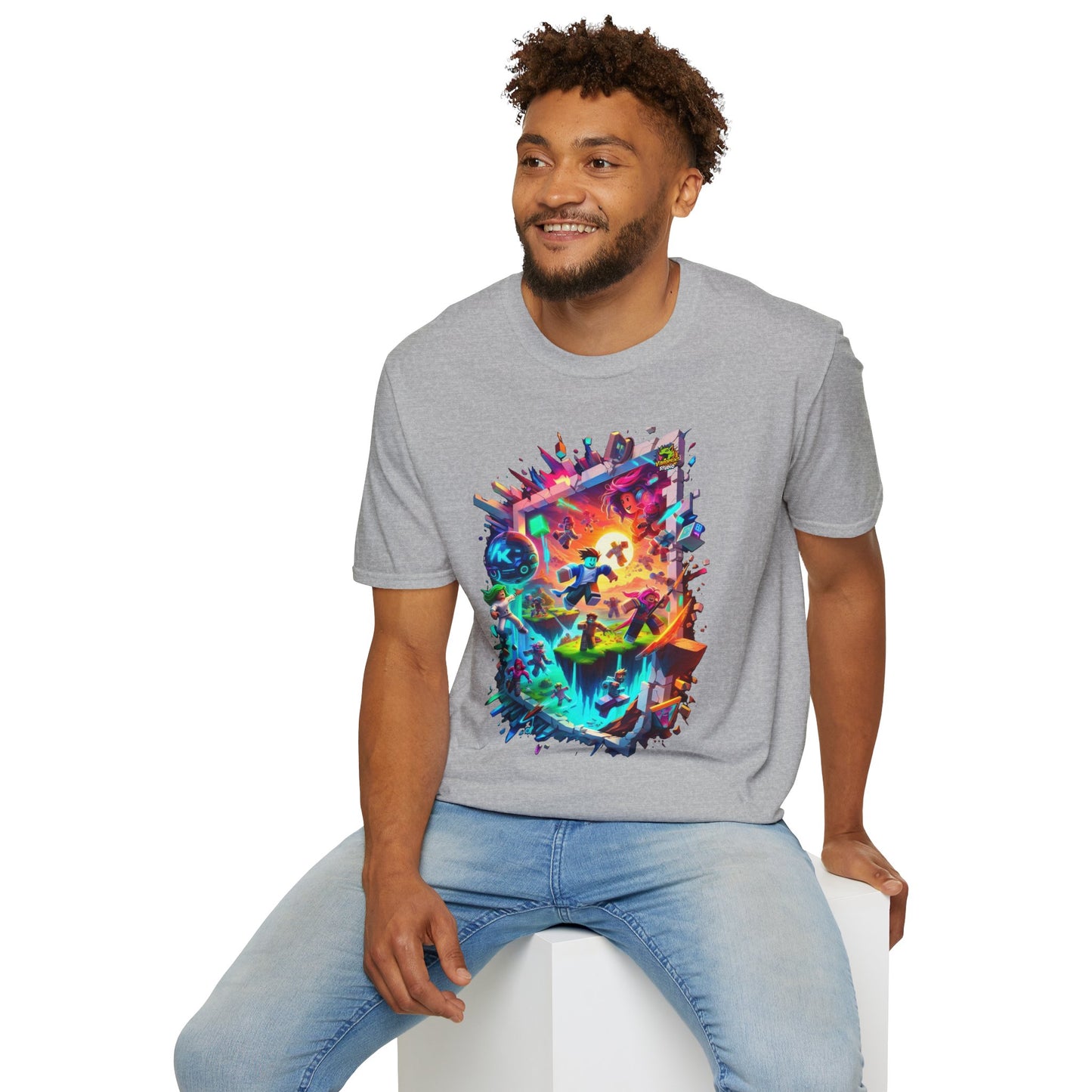 exclusive - Unique Roblox Gamer T-Shirt for Boys & Girls | Roblox Graphic Tee | Roblox Inspired Shirt | Cool Gift for Roblox Players - Order yours now and stand out with this exclusive piece!