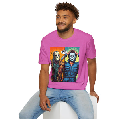 Jason Voorhees & Michael Myers Shirt | Funny Halloween Picnic Tee