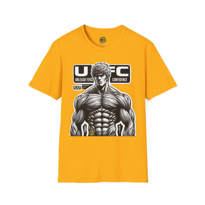 UFC T Shirt | Unleash Fierce Confidence | UFC Tee Inspired by Baki Anime T Shirt for Fitness Lovers - High Quality Image