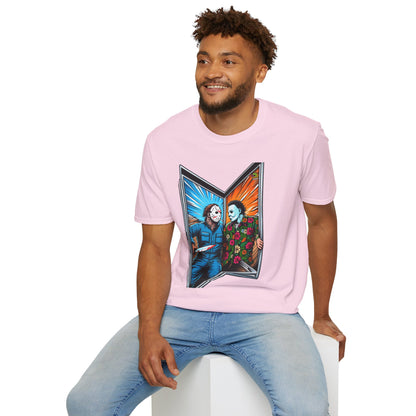 Funny Michael Myers Shirt | Jason Voorhees and Michael Halloween Tee