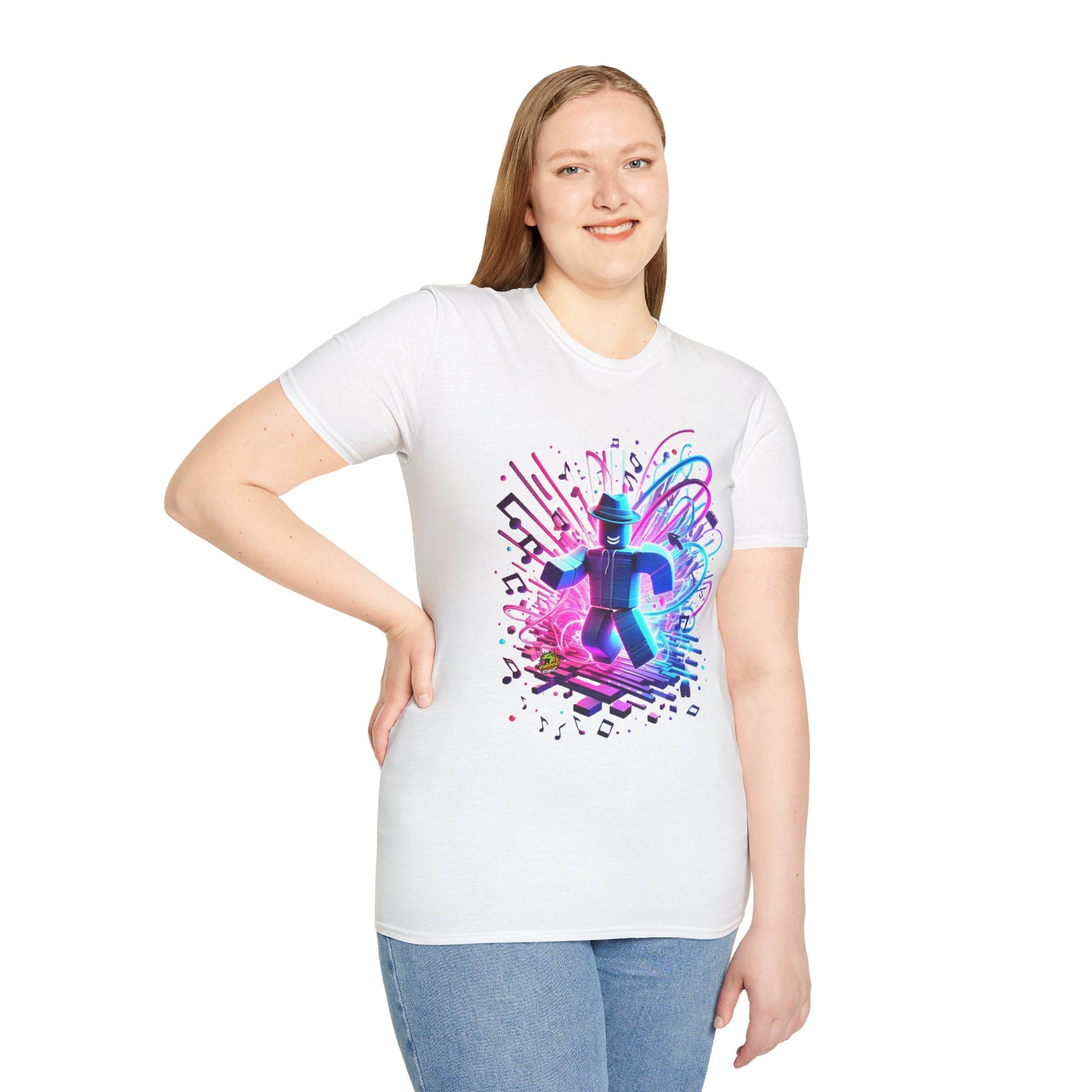 exclusive - Roblox T-Shirt - Neon Block Party - premium material. perfect gift idea. Order yours now and stand out with this exclusive piece!