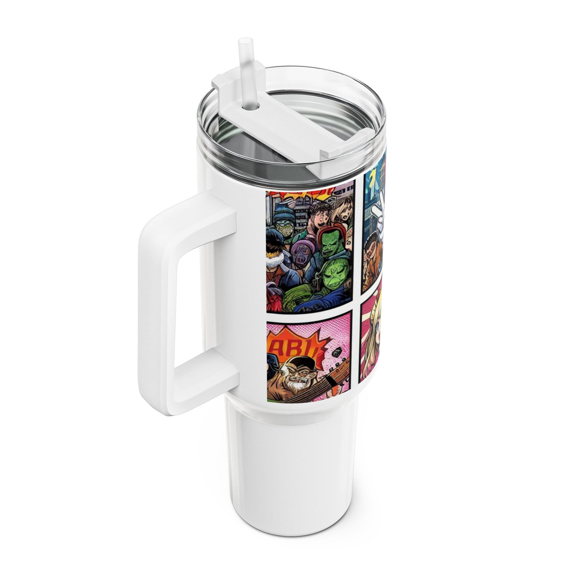 Drinkware - Stanley cup | Anime and Comics Themed Drinkware | Colorful Geek Tumbler - premium material. limited stock. Order yours now and stand out with this exclusive piece!