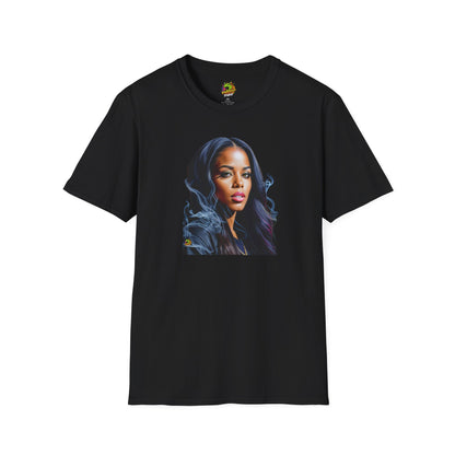 Aaliyah shirt | Honoring the Legacy of the Queen of Urban Pop | Memorial Tribute Tee - High Quality Image