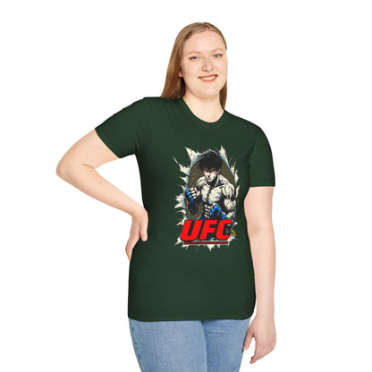 UFC T Shirt | Unleash Fierce Confidence | UFC Tee for Anime & Sport Lovers