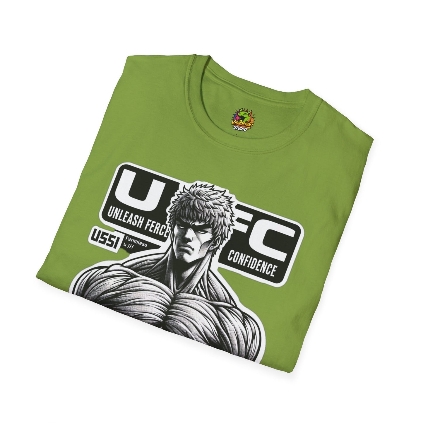 UFC T Shirt | Unleash Fierce Confidence | UFC Tee Inspired by Baki Anime T Shirt for Fitness Lovers