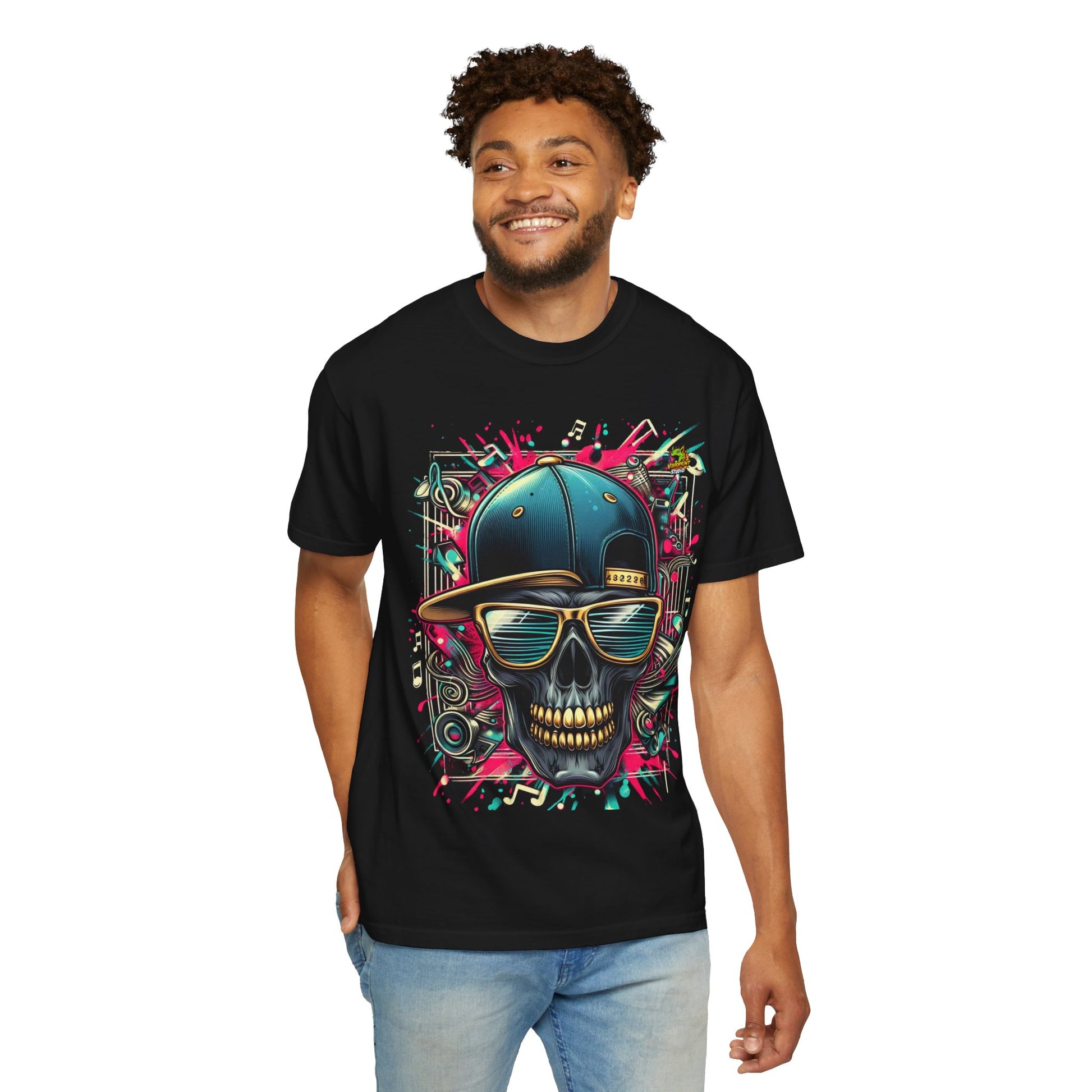 Abstract - Neon Abstract Graffiti Explosion Rapper Merch | Bold Street Art T-Shirt - premium material. limited stock. Order yours now and stand out with this exclusive piece!