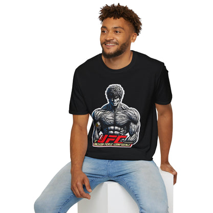 for - UFC T Shirt | Unleash Fierce Confidence | UFC Tee for Gym and Baki Anime Lovers - custom-made. limited stock. Order yours now and stand out with this exclusive piece!