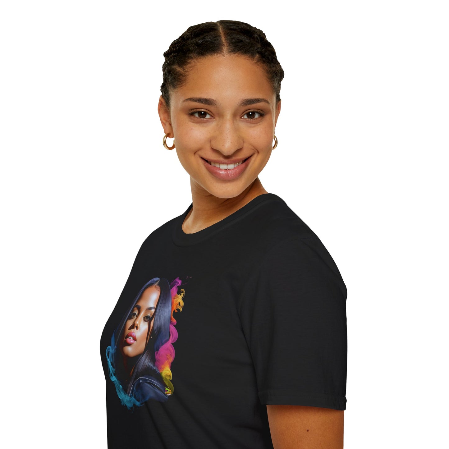 Music - Aaliyah shirt | In Tribute to the Queen of Urban Pop | Celebrating a Music Icon’s Legacy - premium material. perfect gift idea. Order yours now and stand out with this exclusive piece!