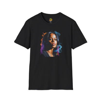 Aaliyah shirt | Honoring a Timeless Music Icon | Memorial Tribute Tee - High Quality Image