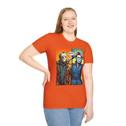 Jason Voorhees & Michael Myers Shirt | Funny Halloween Picnic Tee