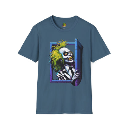 Movie - Beetlejuice Shirt | Halloween Classic Movie Tee | Beetlejuice Inspired Graphic T-Shirt | Spooky Gift Idea - premium material. limited stock. Order yours now and stand out with this exclusive piece!