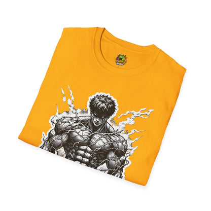 UFC T Shirt | Unleash Fierce Confidence | UFC Tee with Baki Anime Inspiration for Athletes