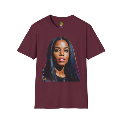 Honoring - Aaliyah shirt | Honoring the Queen of Urban Pop | A Memorial Tribute to Aaliyah’s Legacy - premium material. limited stock. Order yours now and stand out with this exclusive piece!