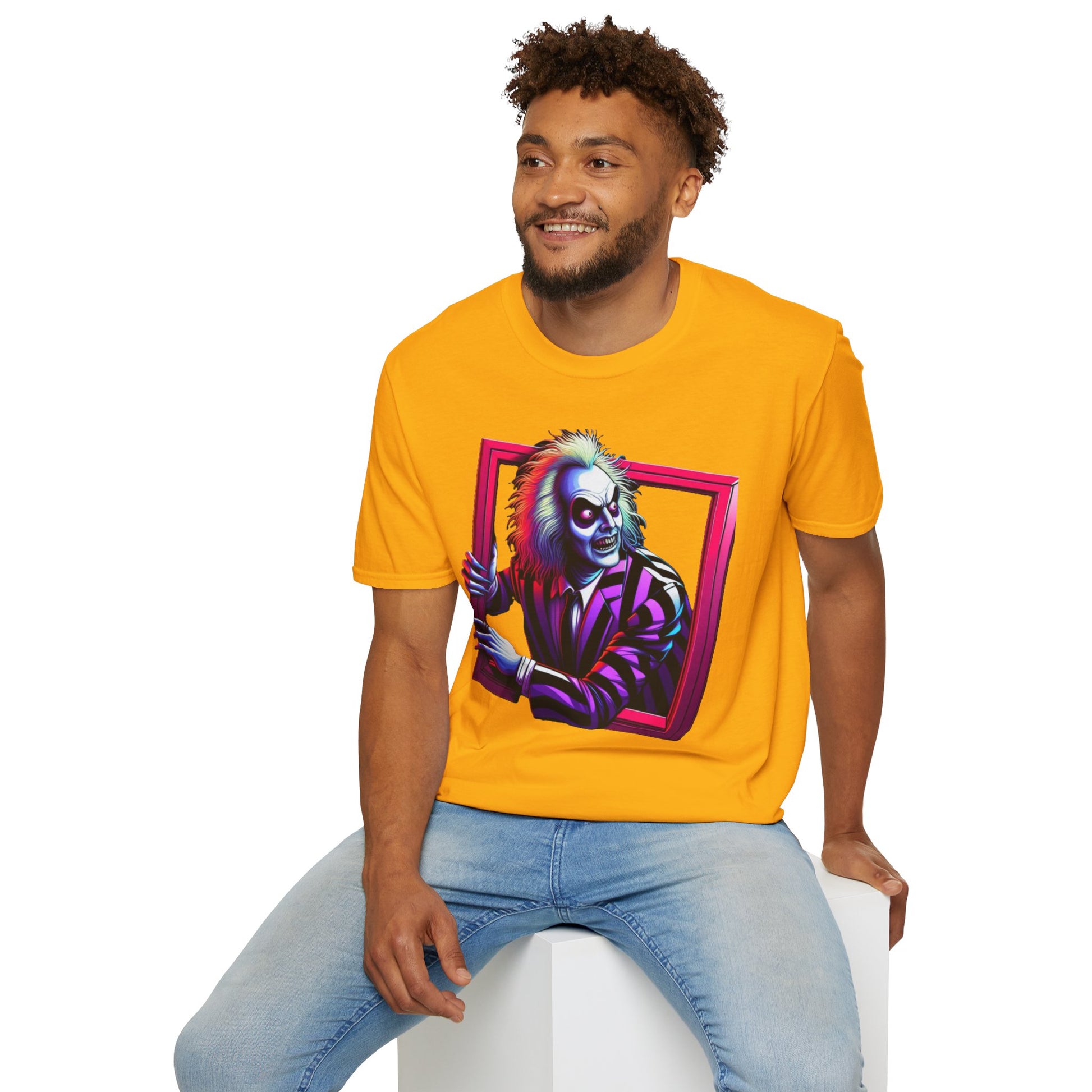 | - Beetlejuice Shirt | Classic Beetlejuice Tee | Creepy Beetlejuice Tee | Beetlejuice Movie Merch - custom-made. limited stock. Order yours now and stand out with this exclusive piece!