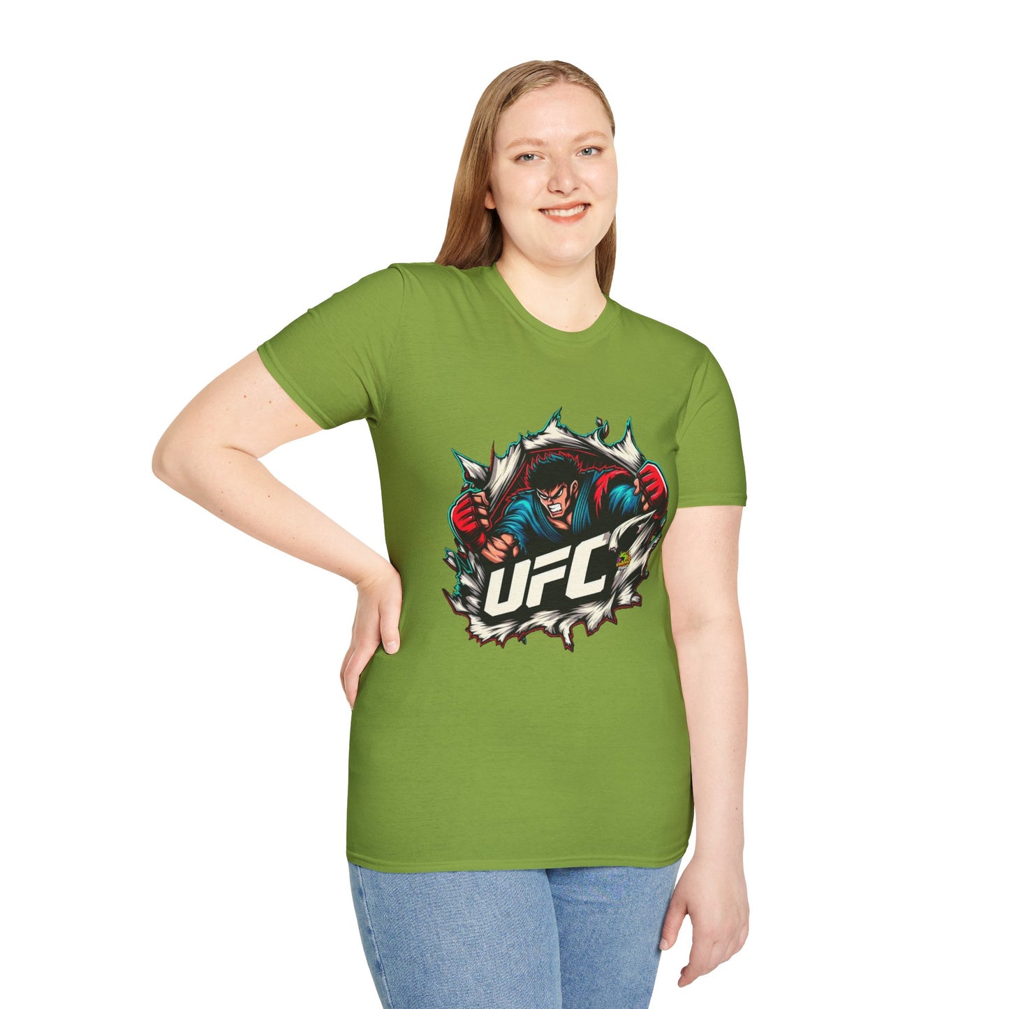 UFC T Shirt | Unleash Fierce Confidence | UFC Tee for Gym & Anime Fans