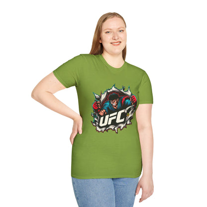 UFC T Shirt | Unleash Fierce Confidence | UFC Tee for Gym & Anime Fans