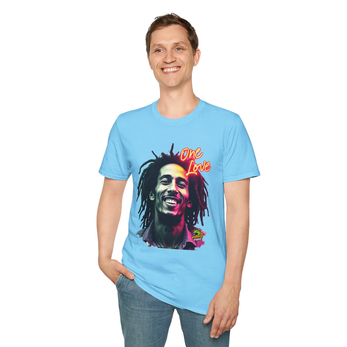 Bob Marley T-Shirt - Rebel Music Beat