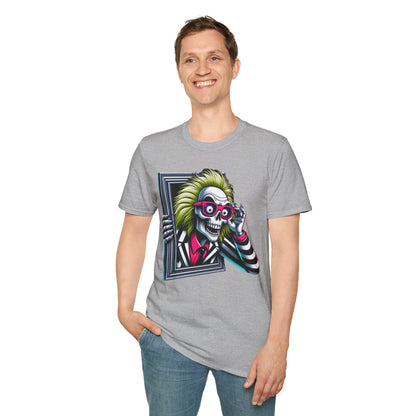 exclusive - Beetlejuice Shirt | Spooky Beetlejuice Shirt | Beetlejuice Halloween Tee | Classic Beetlejuice Tee - custom-made. limited stock. Order yours now and stand out with this exclusive piece!