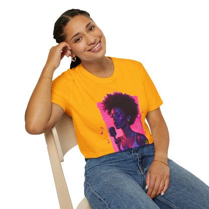 Whitney Houston Shirt - Elegant Performance - VibroPrint Studio